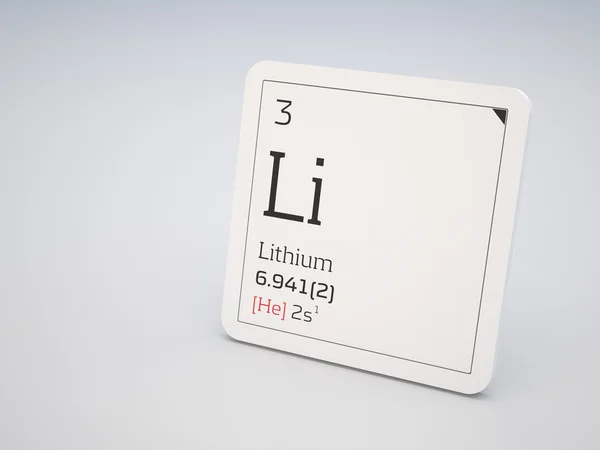 Lithium — Stock Photo, Image