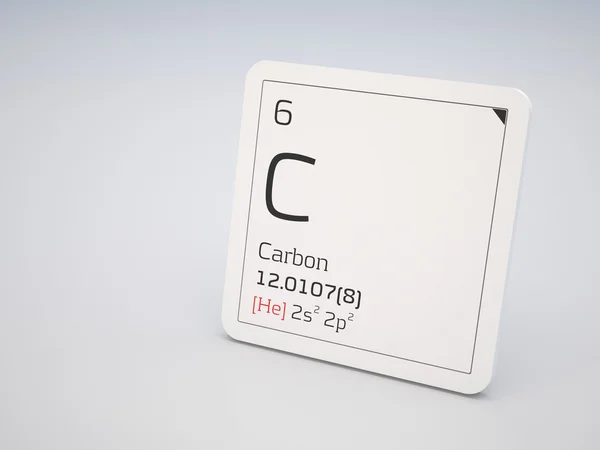 Carbono — Fotografia de Stock