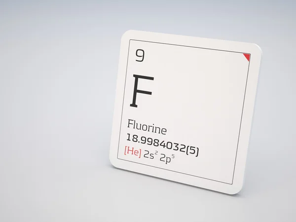 Fluorine — Stock Photo, Image