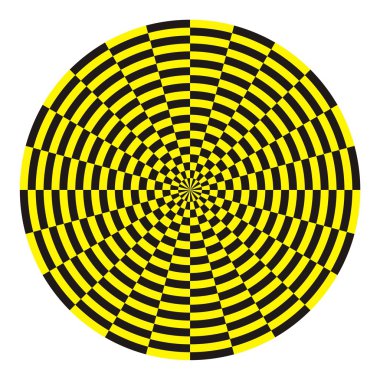 Optical illusion clipart