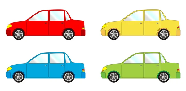 stock vector Vehicle pack - sedan