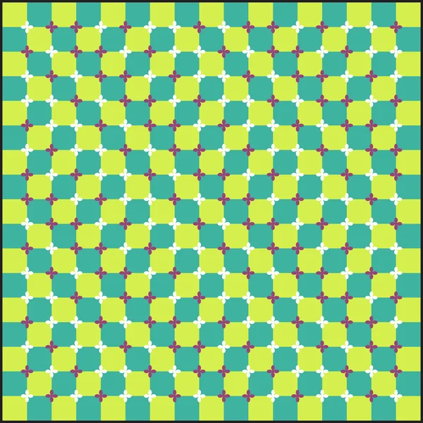 Optical illusion — Stock Vector