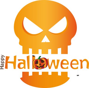 Halloween logo clipart