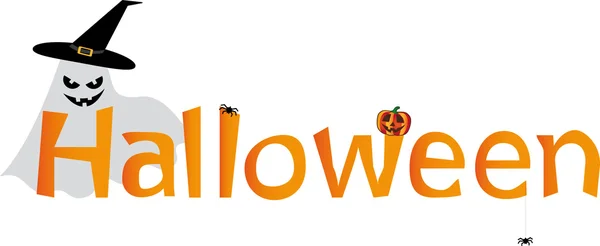 Halloween-Logo — Stockvektor