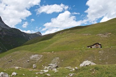 vanoise, Fransız alps Park.