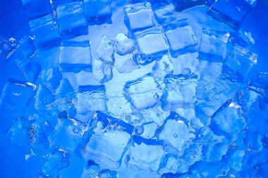 Blue ice clipart