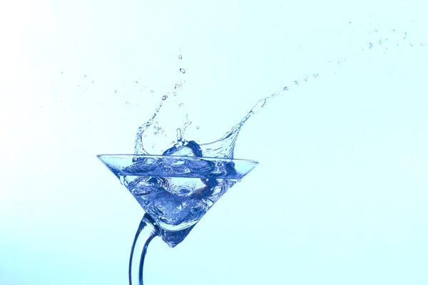 Blauer frischer Cocktail — Stockfoto