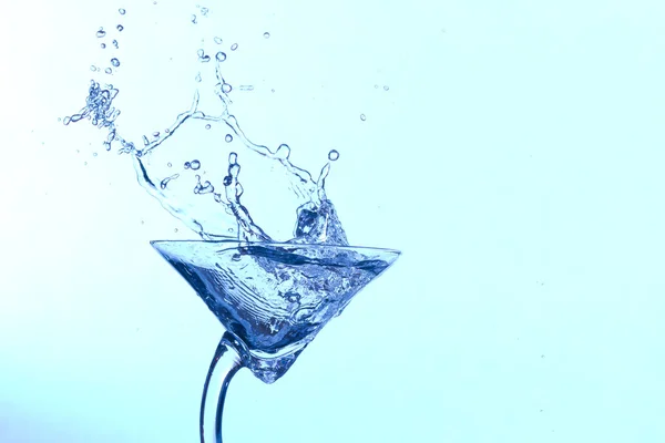 Blauwe verse cocktail — Stockfoto