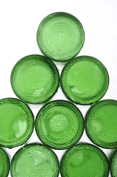 Zöld üveg — Stock Fotó