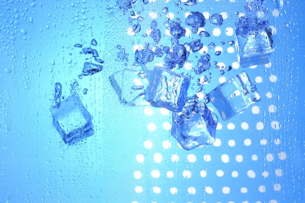 Blue ice — Stock Photo, Image