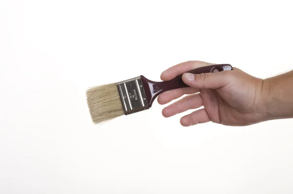 Brush isolated on white — Stock Photo, Image