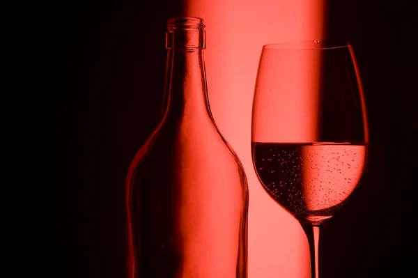 Red glass — Stock Photo, Image