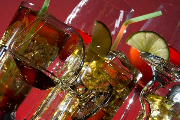 Cocktail and alcoholic drink — Stock Photo, Image