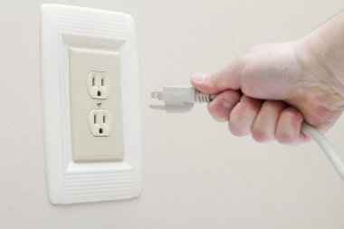 Electrical outlet clipart