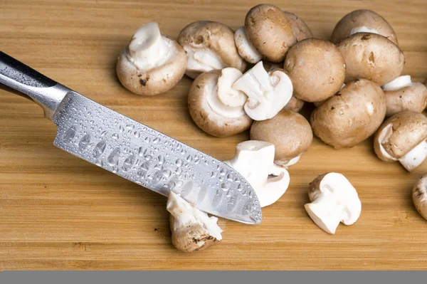 stock image Cut mushroom