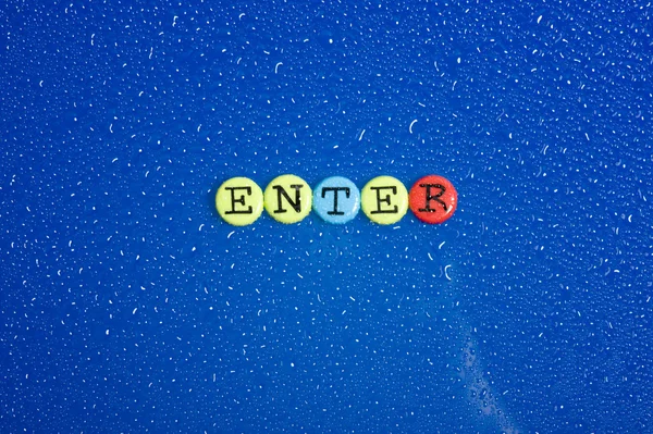 Enter — Stock Photo, Image