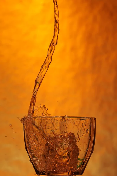 Spritzender Whisky — Stockfoto