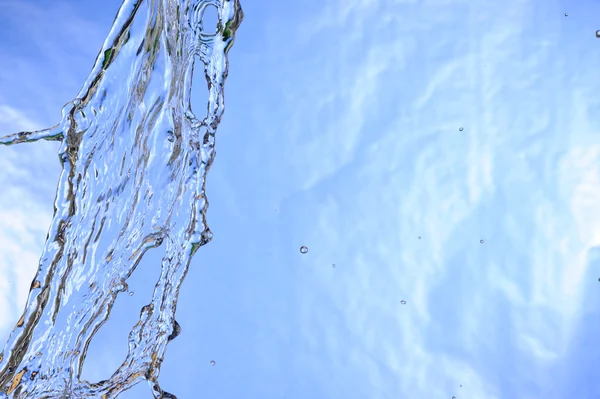 Plätscherndes Süßwasser — Stockfoto