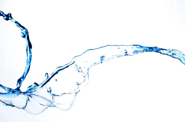 Salpicar agua azul fresca —  Fotos de Stock