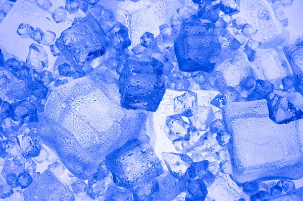 背景与蓝色冰多维数据集 — 图库照片