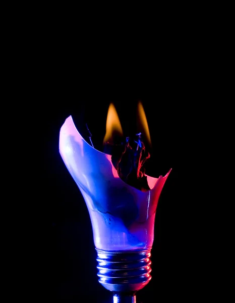 Gebroken lamp — Stockfoto
