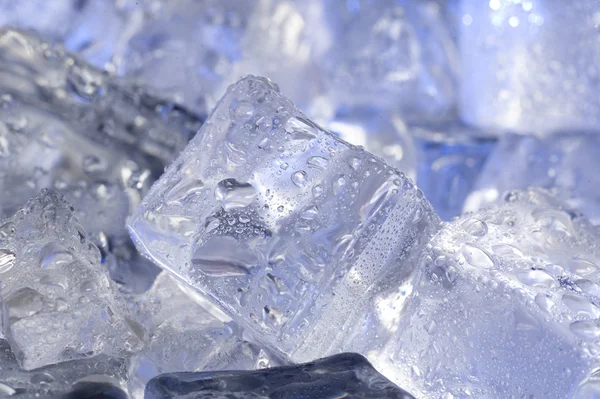 Background with blue ice — Stock Photo, Image