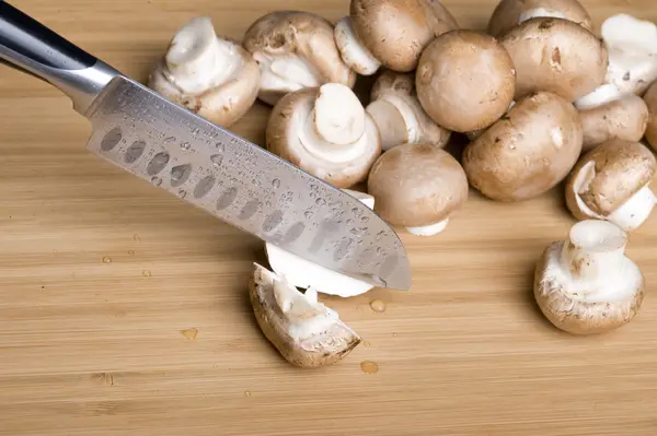 Stock image Cut mushroom