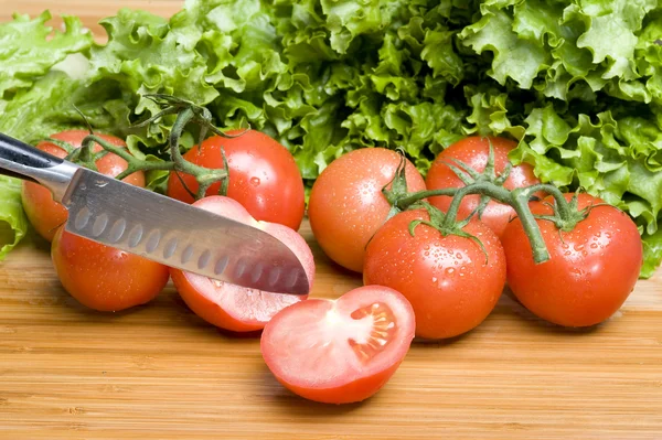 Świeży pomidor — Zdjęcie stockowe