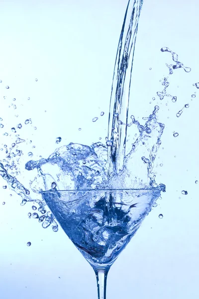 Blauwe verse cocktail — Stockfoto