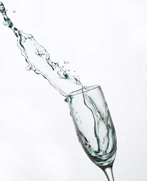 Rozpryskiwania szampan świeży — Zdjęcie stockowe