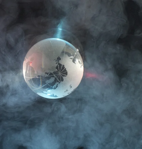 Earth cover smog — Stock Photo, Image