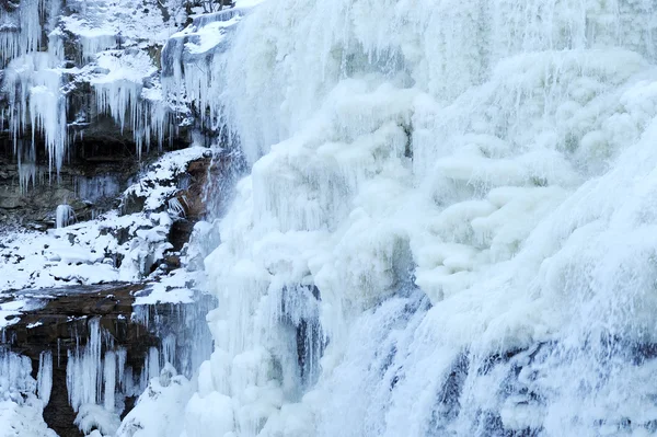 stock image Waterfall on the winret time