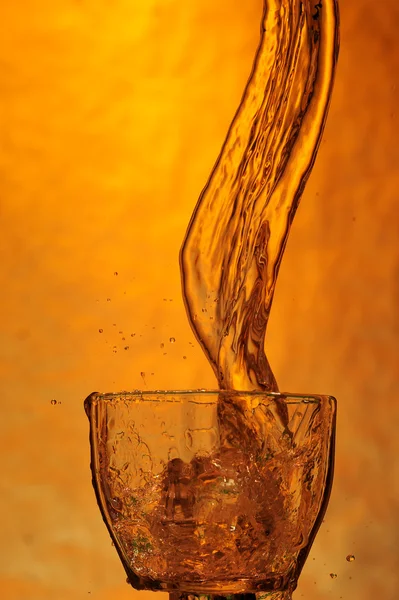 Spruzzare whisky — Foto Stock
