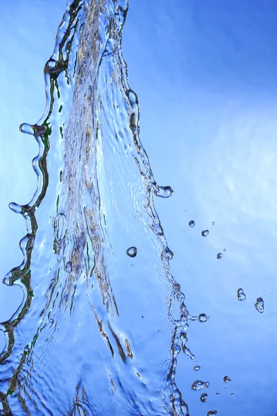 Splashing fresh water — Stock Photo, Image