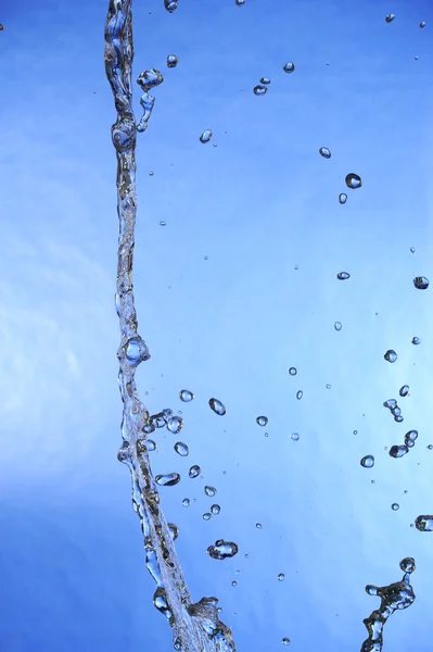 Salpicos de água doce — Fotografia de Stock
