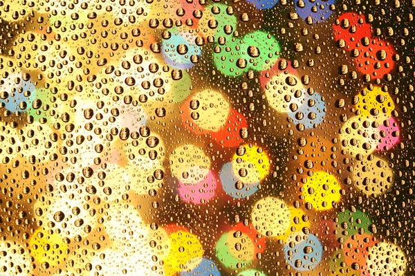 Kleur achtergrond met waterdruppel — Stockfoto