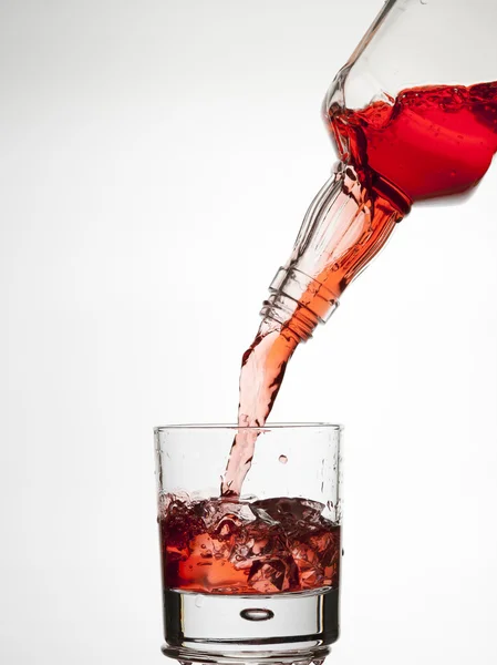Красные напитки — стоковое фото