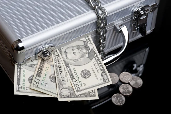 Dollars in case — Stock Photo, Image