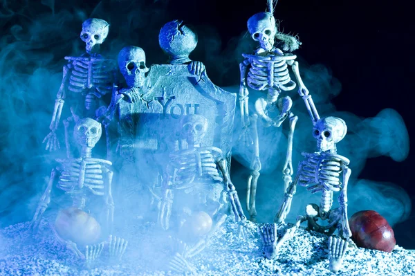 Halloween skeleton — Stock Photo, Image