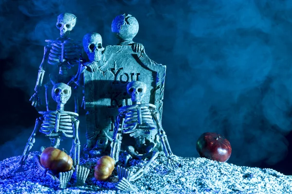 Stock image Halloween skeleton