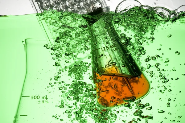 Chemisches Reagenzglas — Stockfoto