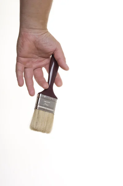 Brush isolated on white — Stock Photo, Image