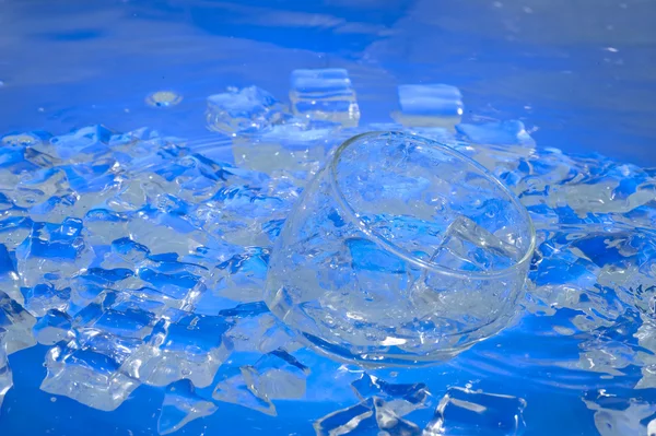 Kék jég — Stock Fotó