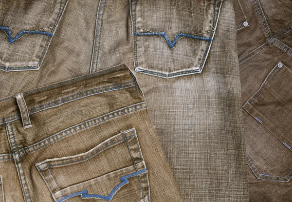 灰色のジーンズ素材 — ストック写真