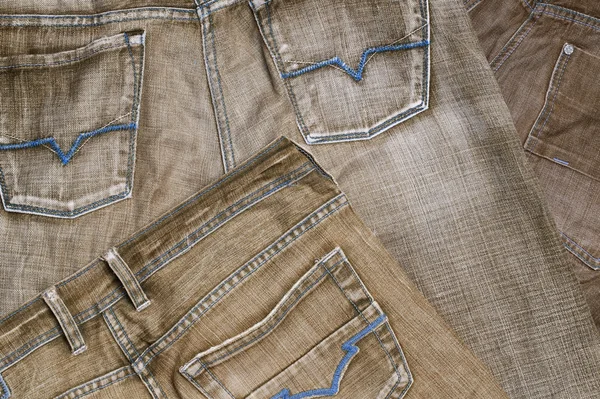 Materiał szary jeans — Zdjęcie stockowe