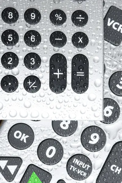 Kalkulatorknapper – stockfoto