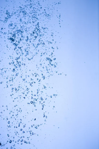 Голубые пузыри — стоковое фото