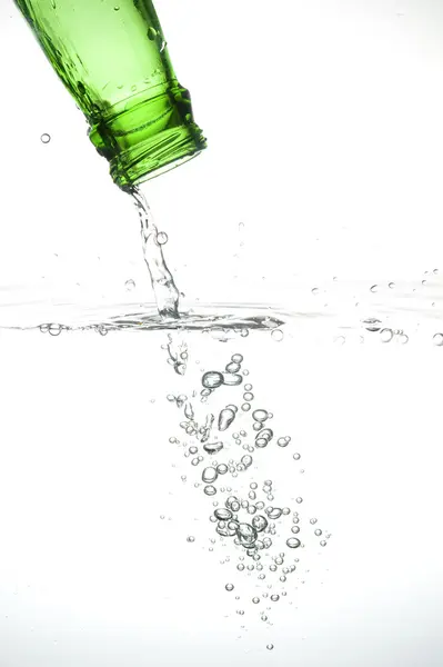 Água e bolhas — Fotografia de Stock