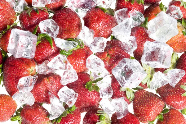 stock image Strawberry with ice