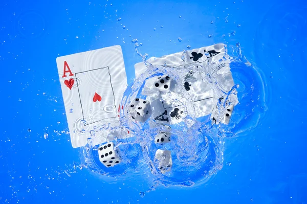 stock image Playing cards